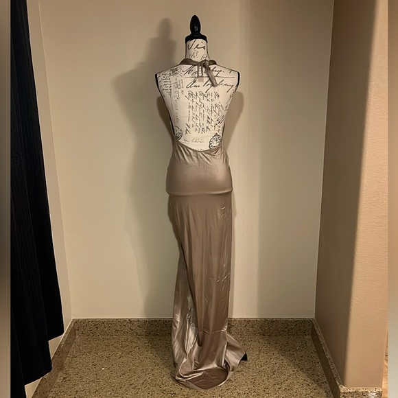 Full Length Halter Dress - Picture 2 of 10